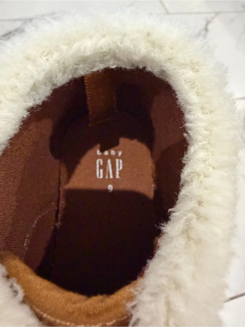 GAP cozy suede